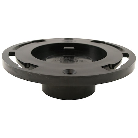 Jones Stephens 3in. ABS Closet Flange with Knockout C50301